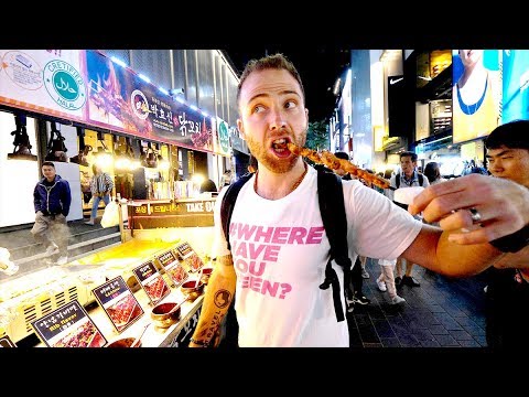 DIVERSE Korean STREET FOOD Tour on Myeongdong Street | Seoul, South Korea