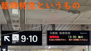 臨時特急キハ183系5両編成というもの