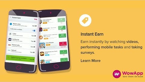 Instant Earn | WowApp