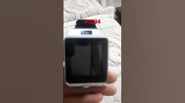 DZ09 smart watch factory reset code 1234 🔥🔥🔥#shorts