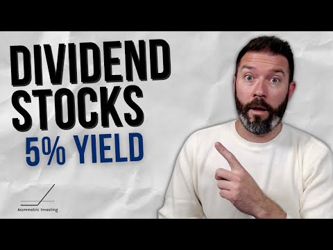 5 Amazing Dividend Stocks Yielding Over 5%