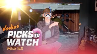 Patch 10.11 - Vedius' Picks to Watch LEC Summer 2020