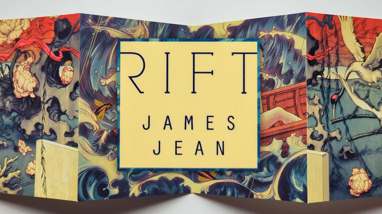 RIFT James Jean 作品集 アコーディオンブック James Jean - Rift (Accordion style showcase of a beautiful