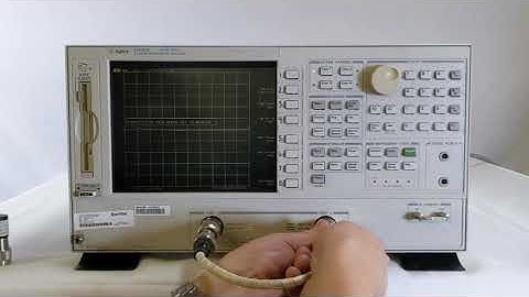 Agilent 8753 ES S Parameter Network Analyzer (A# 70928)