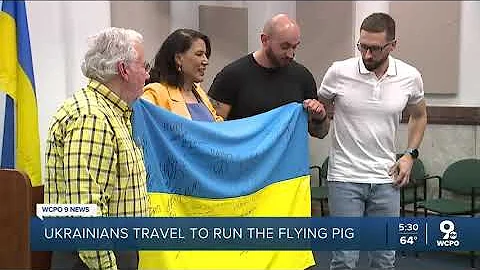 Ukranian runners travel for days to reach Cincinnati for Flying Pig Marathon