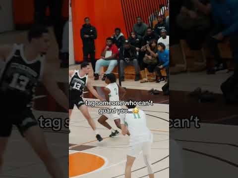 Send this to someone who can’t guard you … 🙂‍↕️ #basketball #tricks #funny