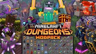 Addon/Mod Minecraft Dungeons Cực Hay Mới Nhất Cho MCPE 1.19 với nhiều Boss,Công trình,Vật phẩm,…