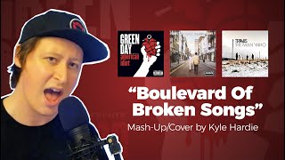Video thumbnail of "Green Day/Oasis/Travis (Boulevard Of Broken Songs) mash-up/cover by Kyle Hardie"