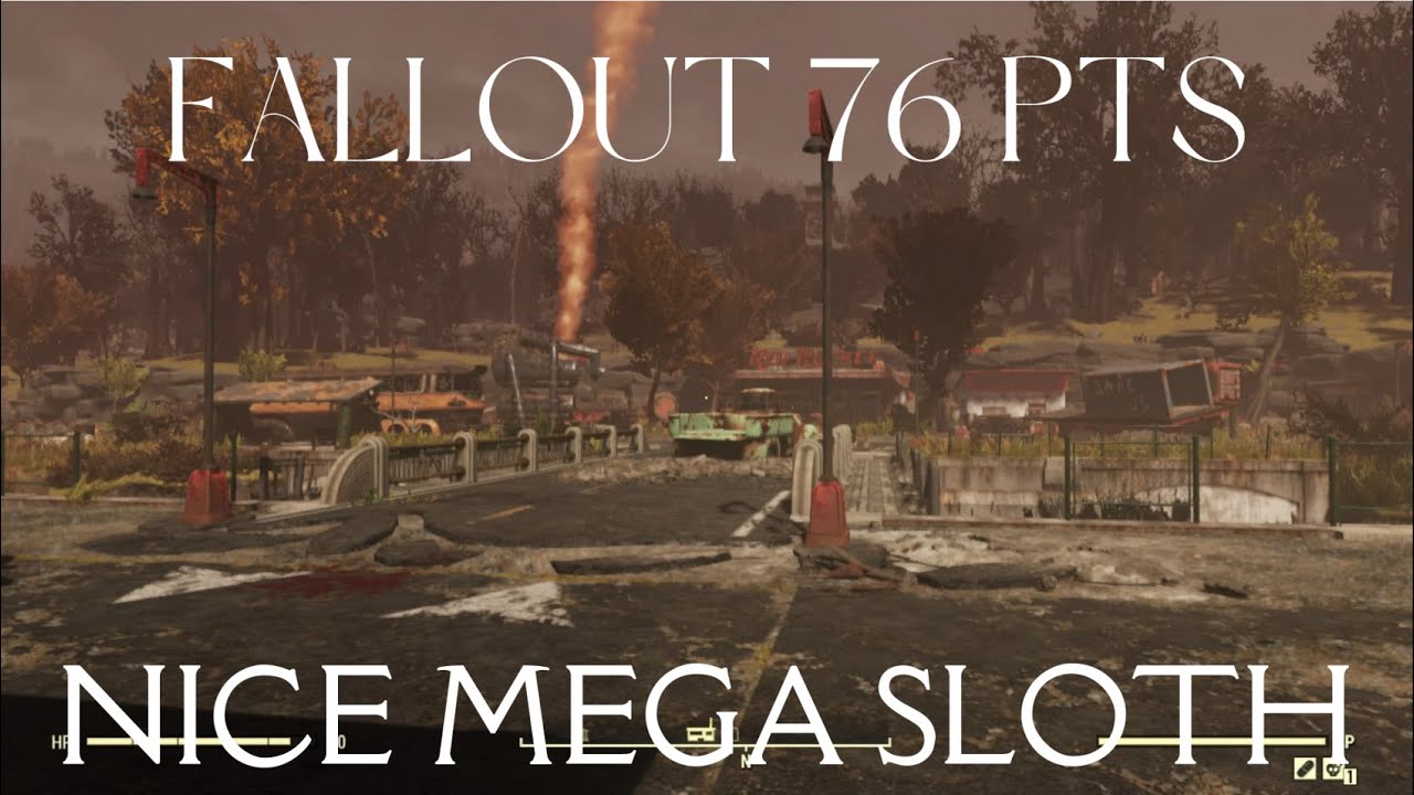 Fallout 76 PTS: Nice Mega Sloth