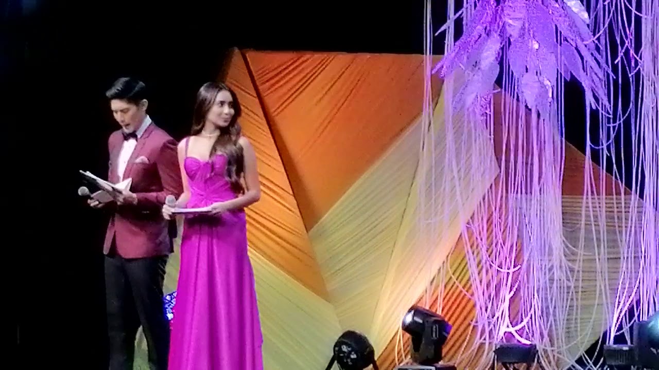 KATHRYN BERNARDO FIRST TIME MAG-HOST SA  PMPC STAR AWARDS! SANYA LOPEZ, RYLE SANTIAGO WINNER