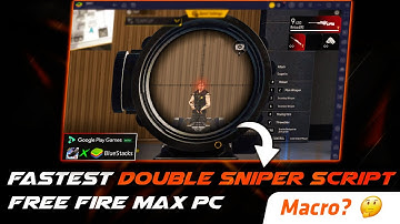 Best Double Sniper Settings for Free Fire Max PC 😎 || Beta x BlueStacks (Very Easy Setup)