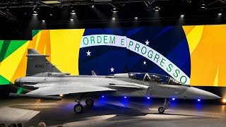 Saab apresenta o primeiro Gripen F