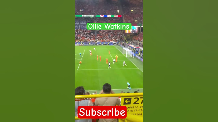 Ollie Watkins Goal vs Netherlands in Euro 2024 Semifinal | #euro2024 #football #messi