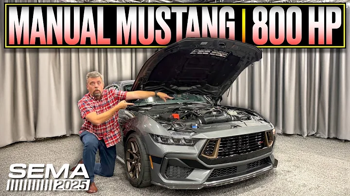 Ford Just Unveiled a Mustang That Packs 800 HP and a MANUAL Transmission! | SEMA 2025