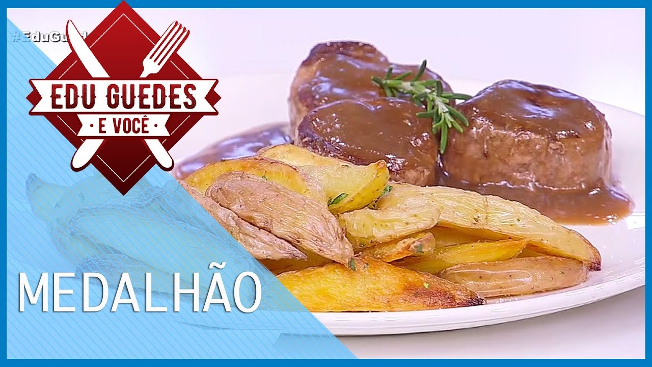 Confira como fazer receitas de medalhão com Edu Guedes