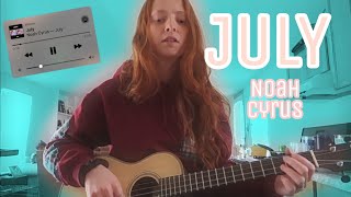 July - Noah Cyrus || Ukulele Cover by Kayla Bunker