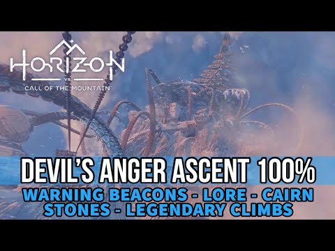 Horizon Call of the Mountain - All Collectible Locations [Devil's Anger Ascent] 100% Trophy Guide