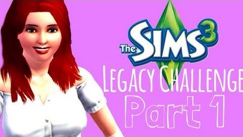 The Sims 3 Legacy Challenge - Part 1 (Create a Sim & Online Dating)