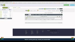 Bigml Drag&Drop demo
