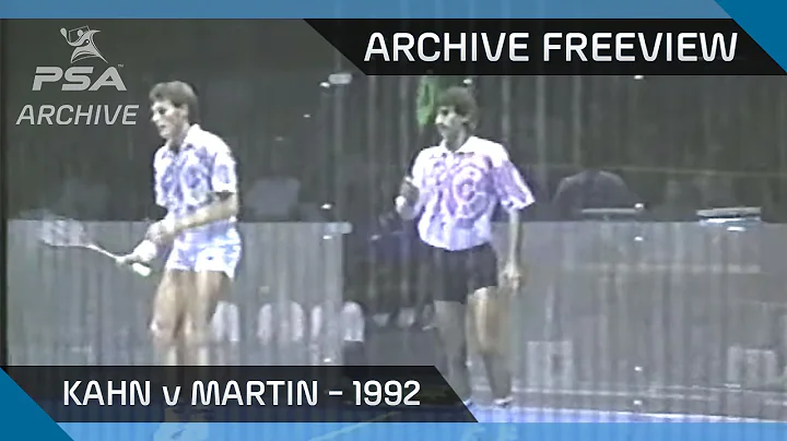 Squash: Archive Freeview - Jansher Khan v Rodney M...