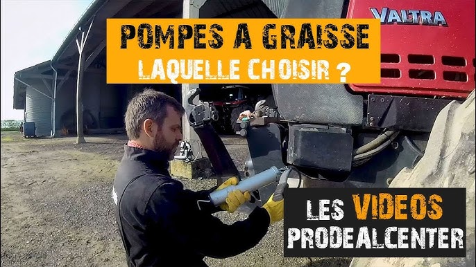 Pistolet à graisse (2 de 3) - Changement d'un tube de graisse vide