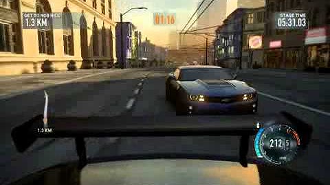 NFS The Run The Race Begins Gameplay