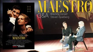 MAESTRO - Q&A w/ Bradley Cooper & Steven Spielberg LIVE from the Chinese Theater - Hollywood CA