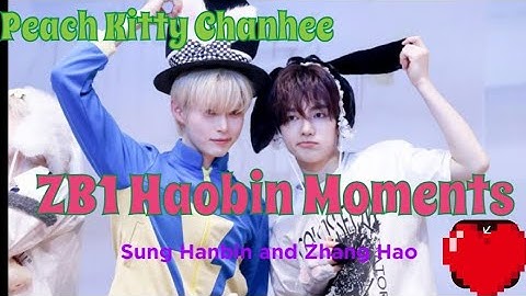 Zerobaseone ZB1 Haobin Moments #60 - Sung Hanbin and Zhang Hao 
