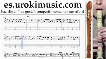 Como Tocar flauta dulce B. Major Lazer & DJ Snake - Lean On Tablatura Parte#2 um-i927