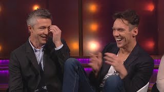 Aidan Gillen's first encounter with Jonathan Rhys Meyers is not what you'd expect... Resimi