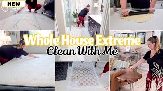 EXTREME FILTHY DEEP CLEANING MOTIVATION! CLEAN WITH ME! WHOLE HOUSE CLEAN!