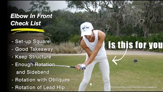 Golf Tip: Trail Elbow Getting Stuck? (find out why)