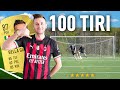 ??? 100 TIRI CHALLENGE: BELLA GIANDA (ex MILAN) | Quanti Goal Segner su 100 tiri?