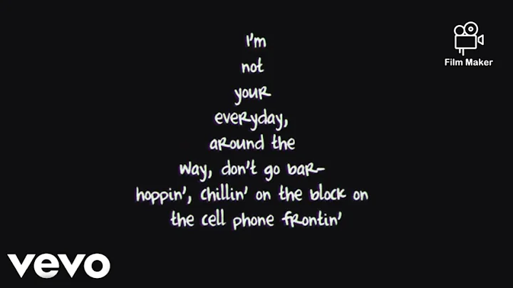 JOJO - Not That Kinda Girl (Theme From "The Original Soundtrack") (Official Lyric Video)