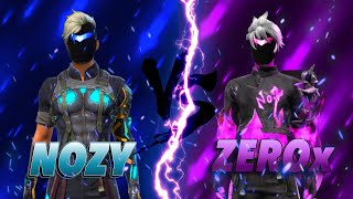 NOZY FF 🇯🇲📱VS Zerox FF 🇳🇵📱 | Free Fire 🔥🔥