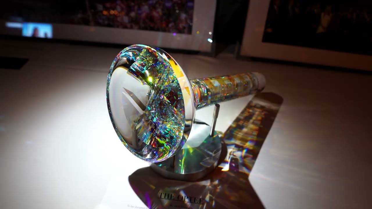 Jack Storms unveils $50K Crystal Golf Tee Sculpture | The Diamond Award Exclusive