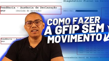 GFIP EM ATRASO SEM MOVIMENTO- COMO REGULARIZAR?
