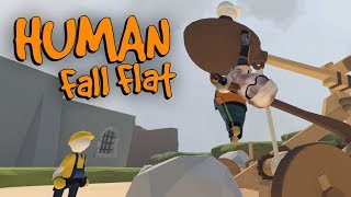 SWARMING THE CASTLE - Human Fall Flat Gameplay