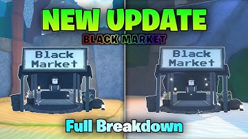 Everything *NEW* About the Black Market Update in FISCH!
