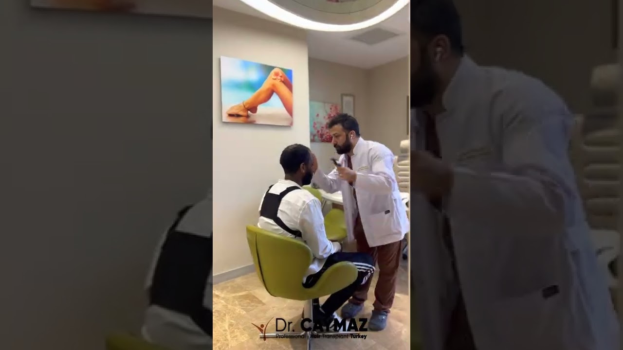 Afro American Hairline Designing by Doctor