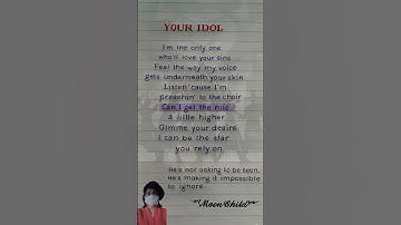 Thumbnail of Saja Boys - "Your Idol" Lyrics (REQUESTED) #sajaboys #kpop #shortsfeed #lyrics