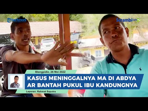 Kasus Meninggalnya MA di Abdya, AR Bantah Pukul Ibu Kandungnya Pakai Kayu