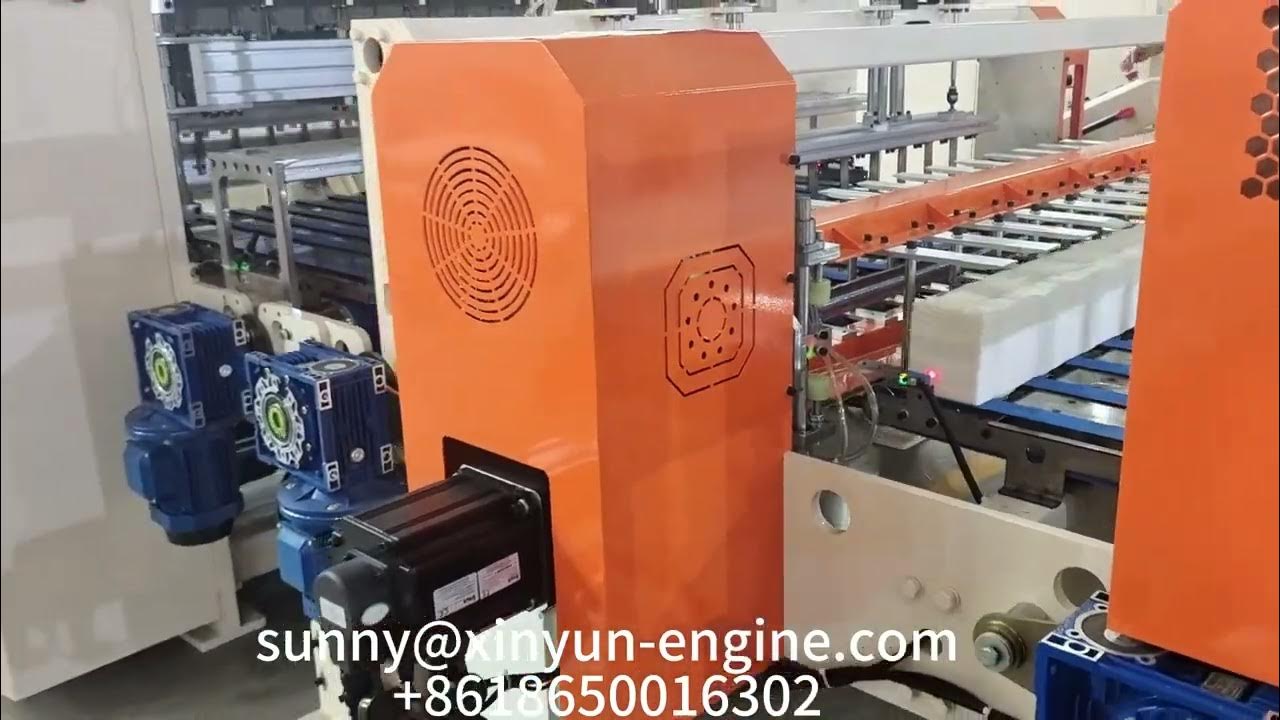 Automatic facial tissue paper folding machine price YouTube