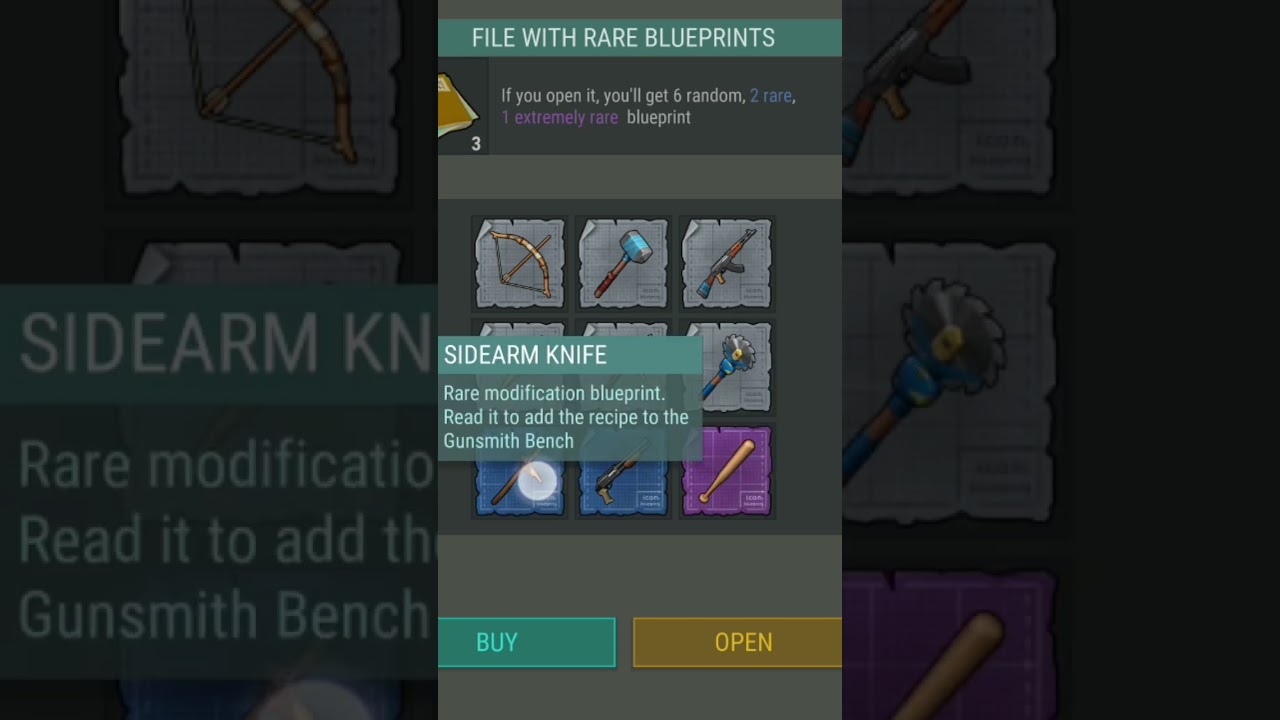 #ldoe 6 files with rare blue prints opening