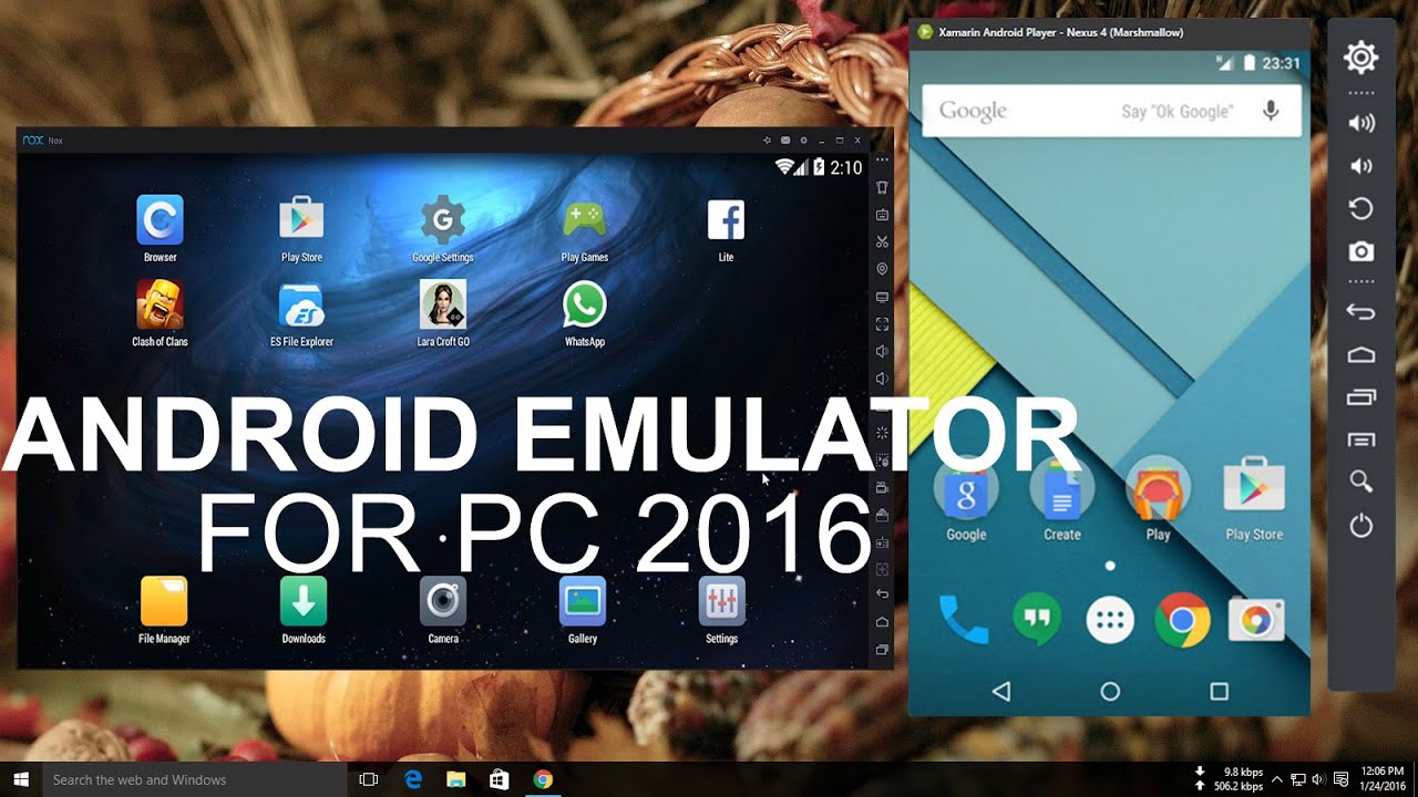 the best android emulator for pc and mac