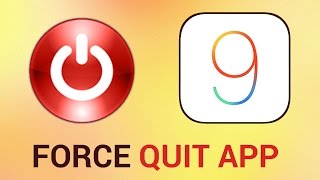 How to Force Quit Bad APP on iPad or iPhone