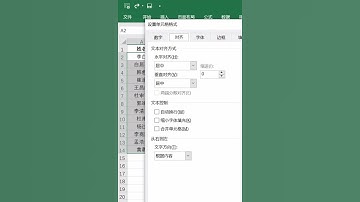 Excel教學Excel tutorial： 如何让姓名快速对齐，你学fei了吗？Excel操作技巧 Excel教程excel函數Excel演示教学. #Shorts