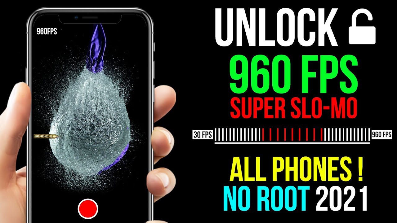 How to Record 960FPS Slow Motion without Root | Slow Motion Camera Apk