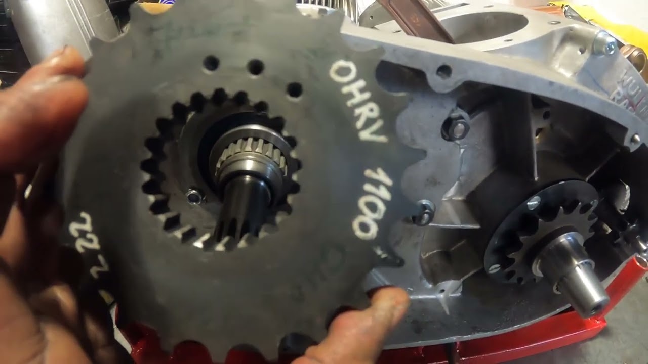 OHRV V2   składanie   cz6   zębatka zdawcza