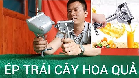 BỘ DỤNG CỤ ÉP TRÁI CÂY HOA QUẢ CẦM TAY ĐA CHỨC NĂNG THUẬN TIỆN CHO MỌI GIA ĐÌNH